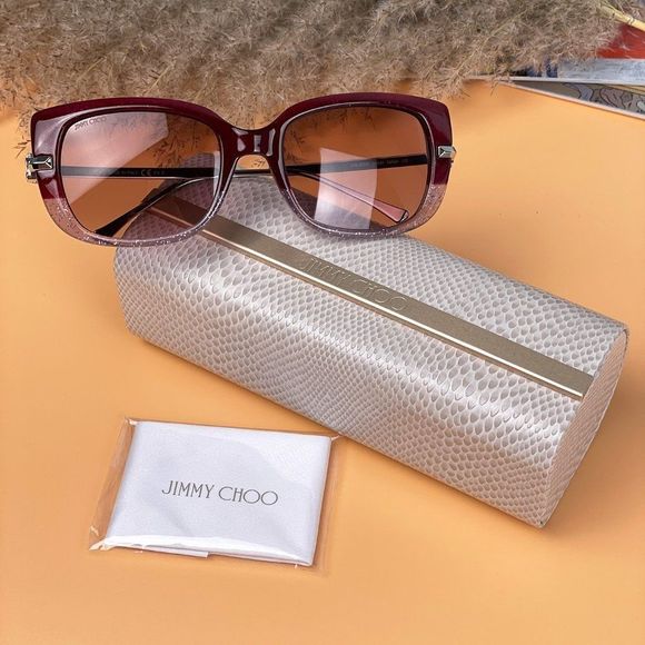 🔥 Jimmy Choo Sunglasses ORLA/G/S 00T5 3X  Women - Picture 3 of 9